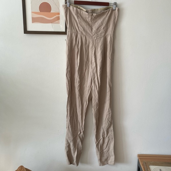 Revolve L’Academie Highway Jumpsuit in Khaki Size M - Picture 6 of 7